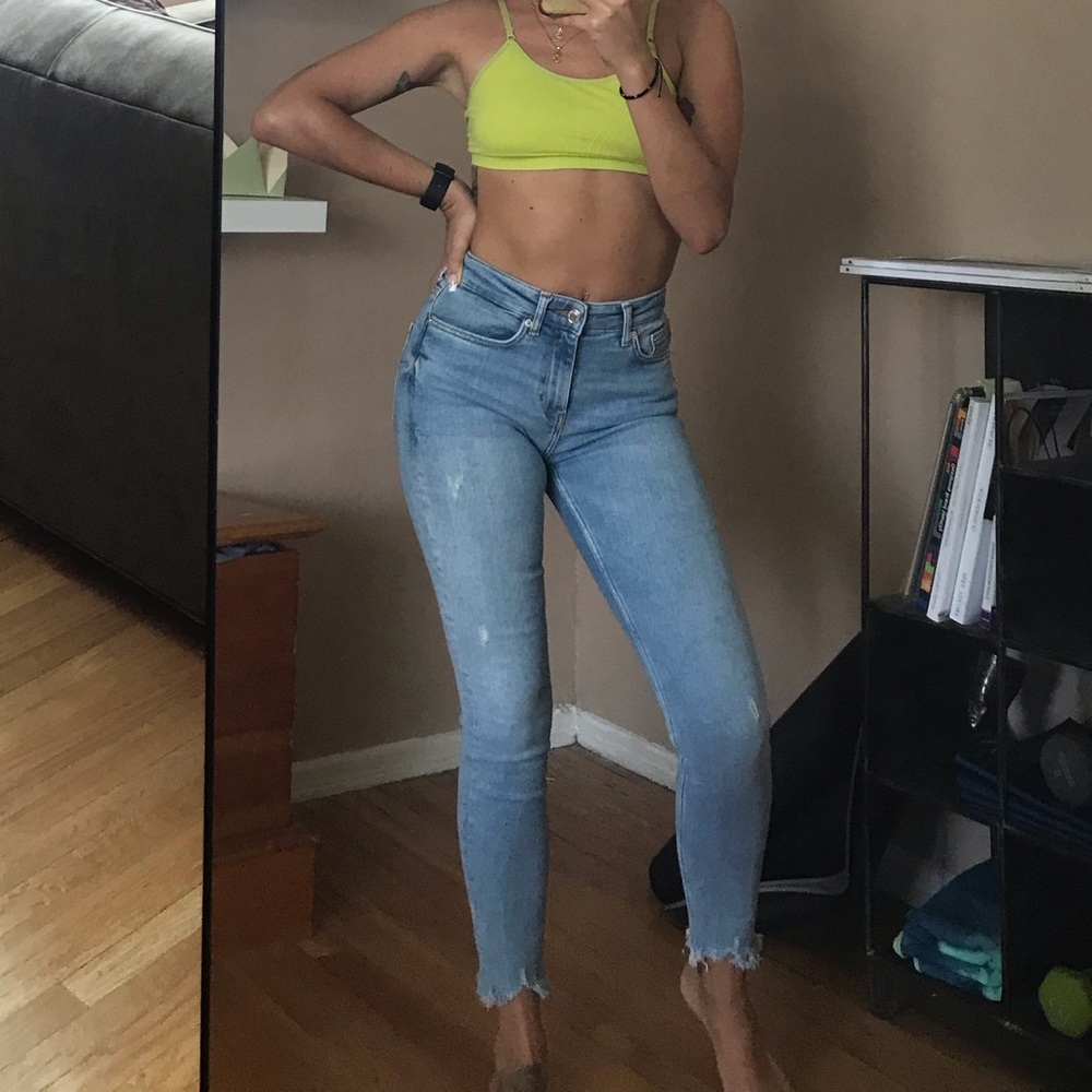 Zara highrise jeans